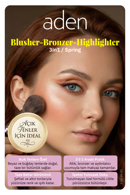 Güneş Işığı Üçlüsü Pudra 72 gr