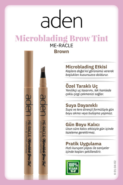 ME-RACLE Microblading Brow Tint Kaş Kalemi