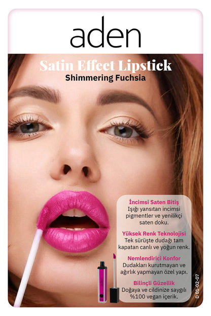 Saten Görünümlü Likit Ruj 7 ml