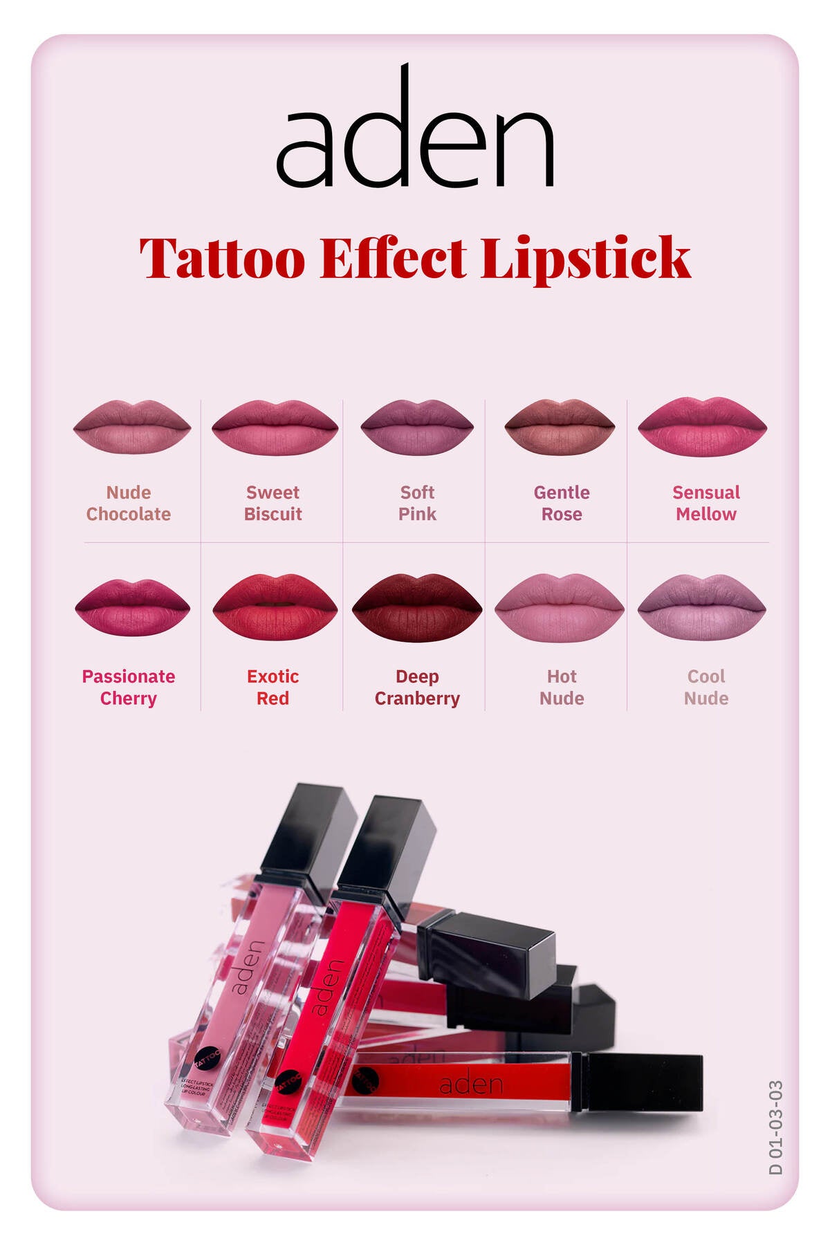 Dövme Görünümlü Likit Ruj 7 ml