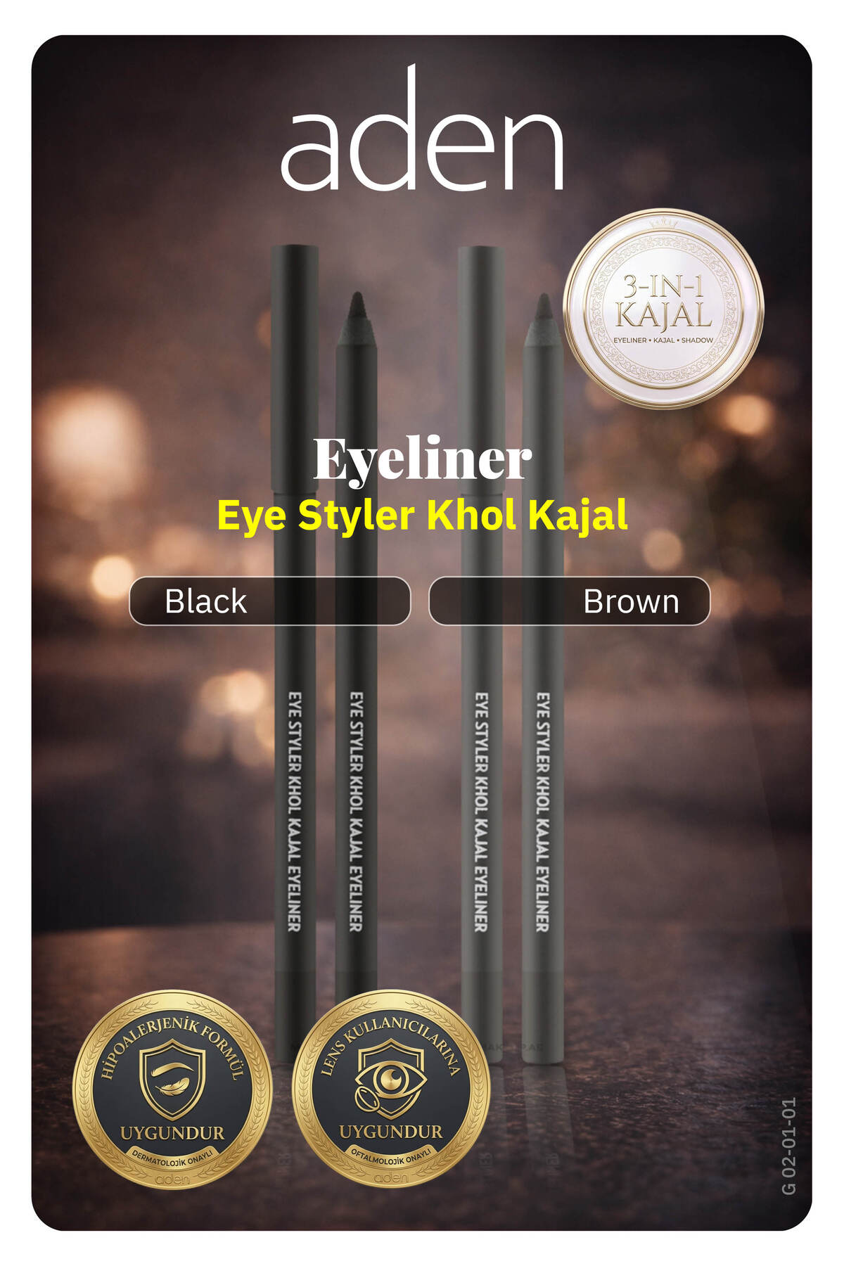 KHOL KAJAL Göz Kalemi