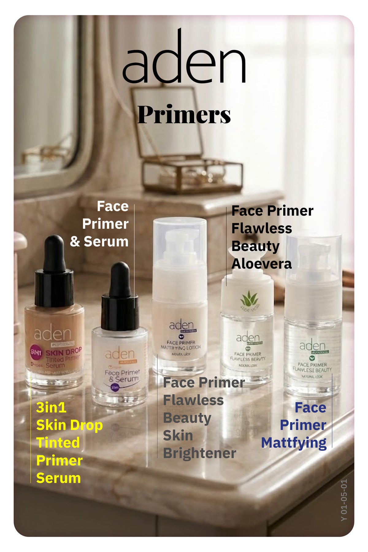 3’ü1 Arada Renkli Primer Ve Serum