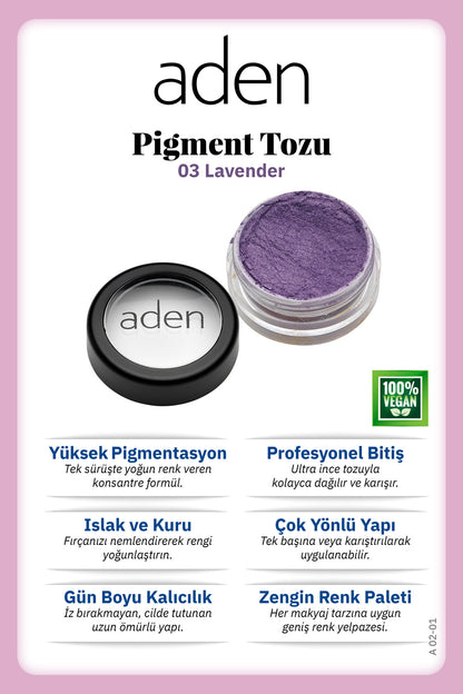 Göz Farı Pigment Tozu 3 gr