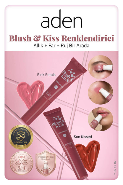 Blush & Kiss Likit Allık