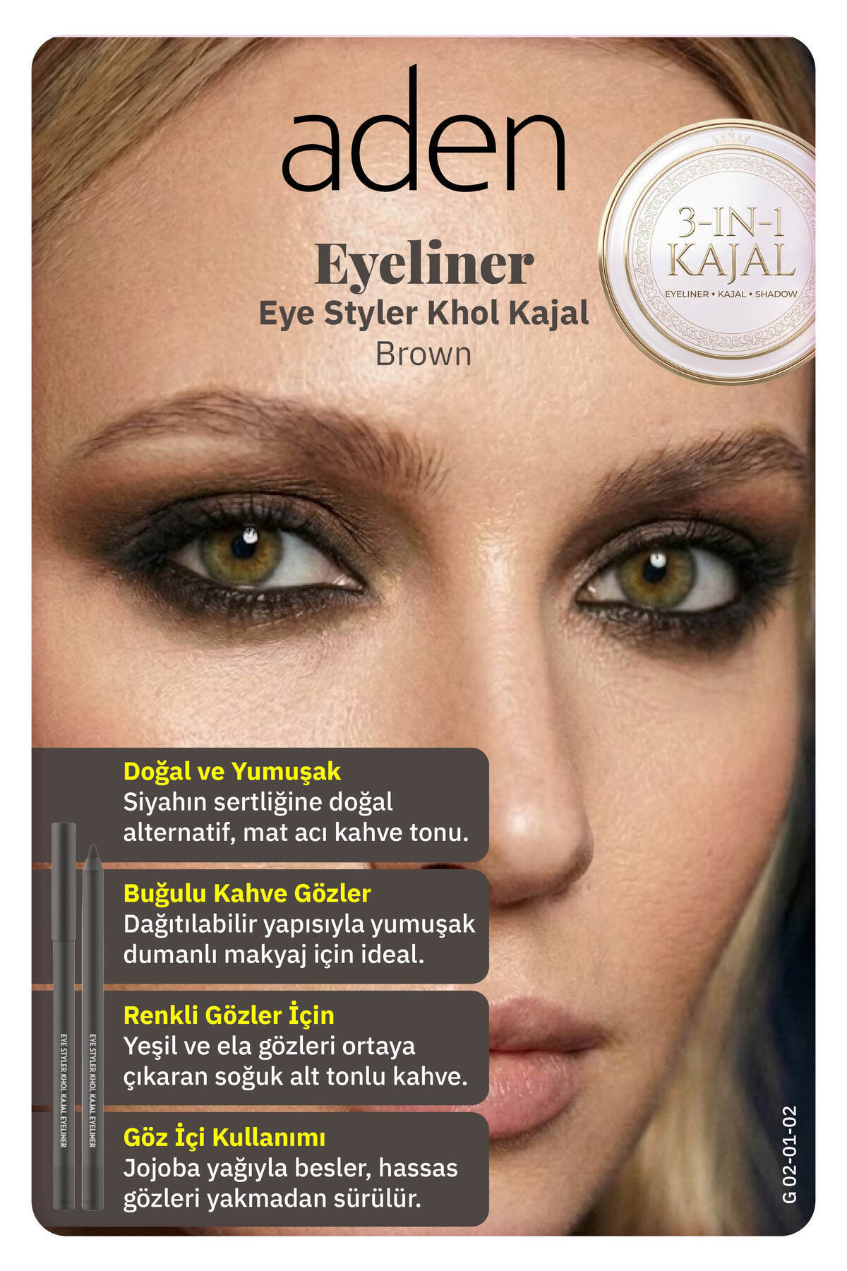 KHOL KAJAL Göz Kalemi