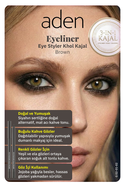 KHOL KAJAL Göz Kalemi