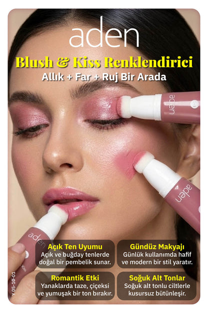 Blush & Kiss Likit Allık
