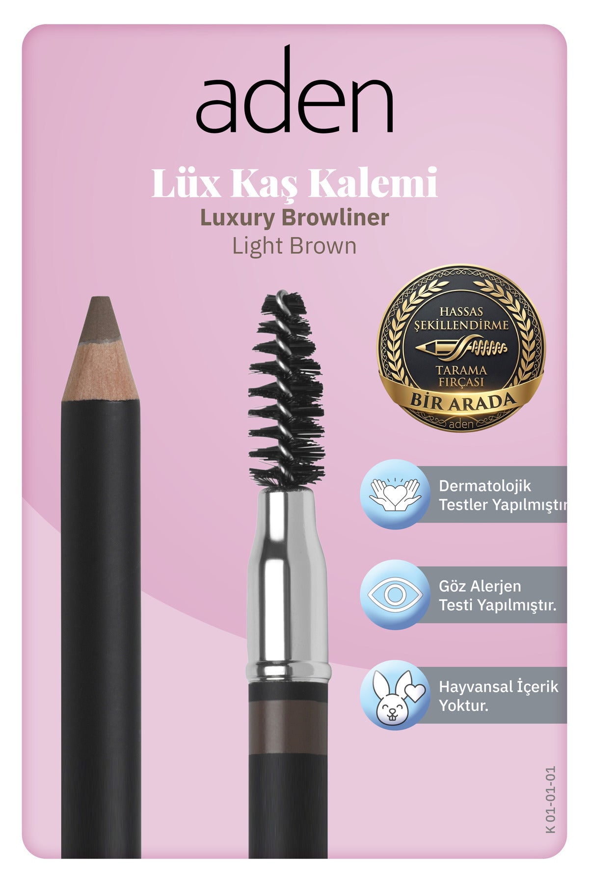 Luxury Powder Browliner - Kaş Kalemi -Light Brown
