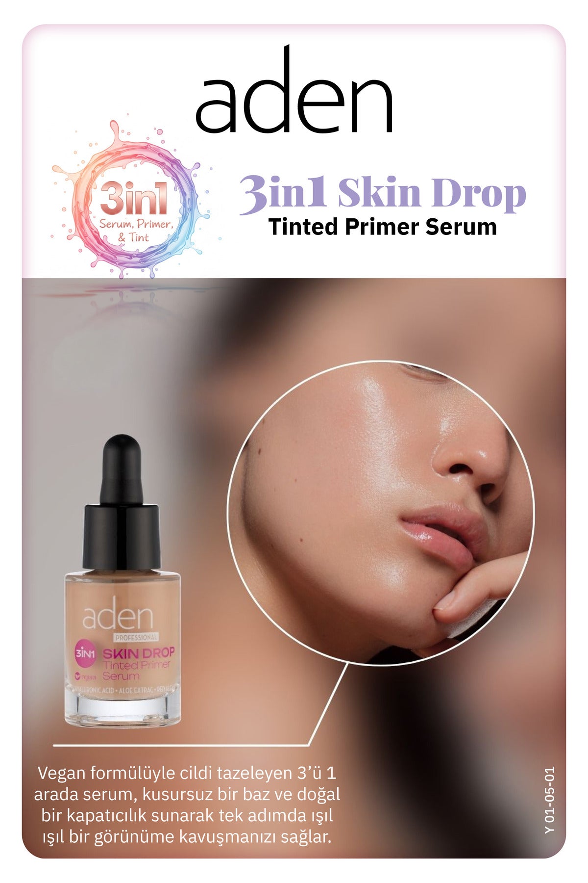 3’ü1 Arada Renkli Primer Ve Serum