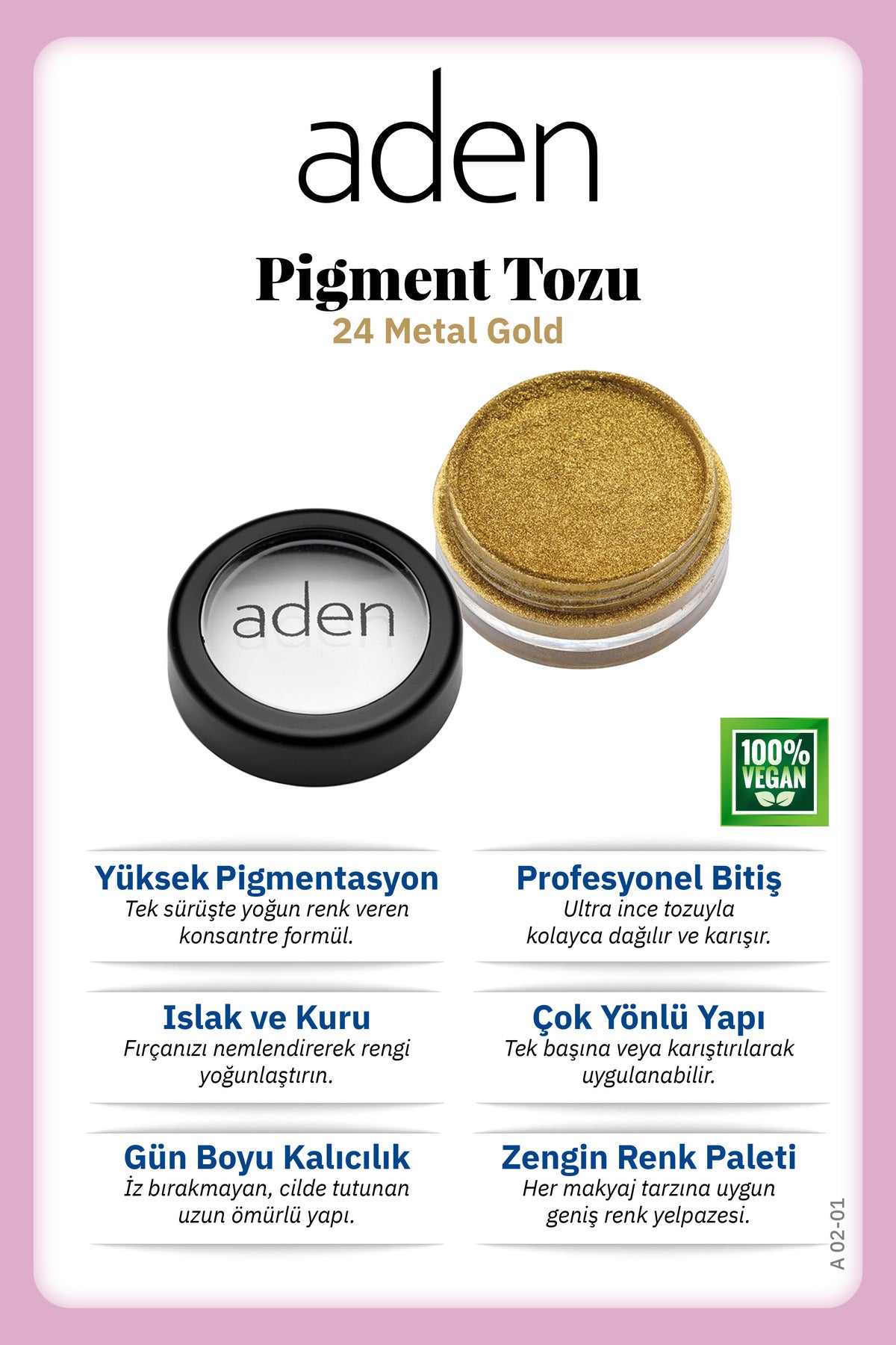 Göz Farı Pigment Tozu 3 gr