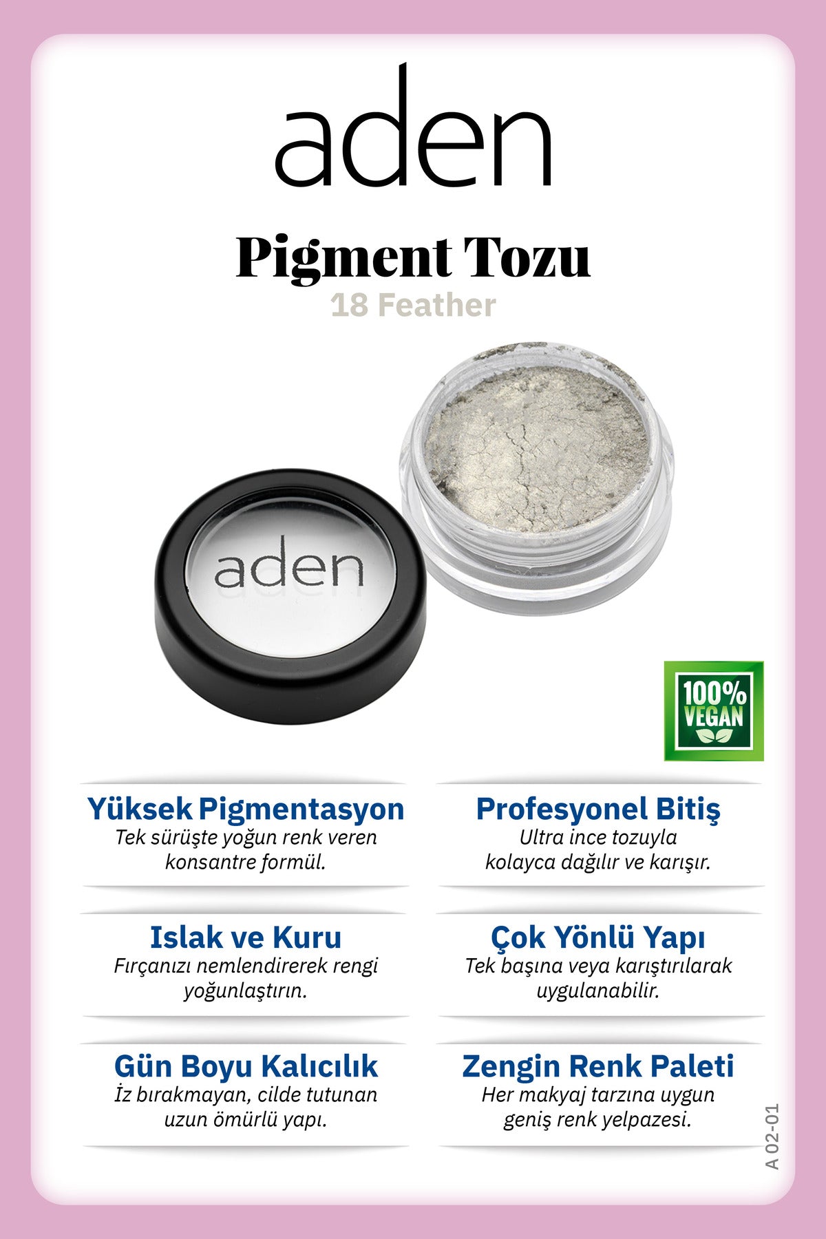 Göz Farı Pigment Tozu 3 gr