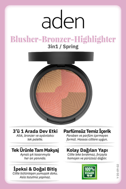 Güneş Işığı Üçlüsü Pudra 72 gr