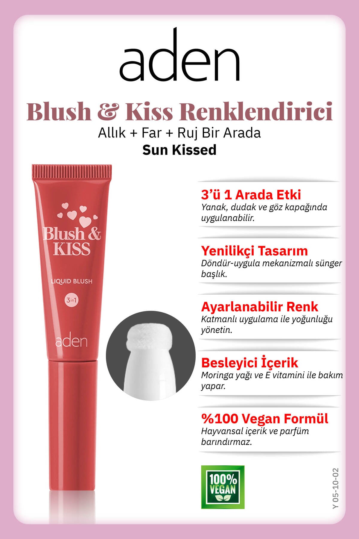 Blush & Kiss Likit Allık