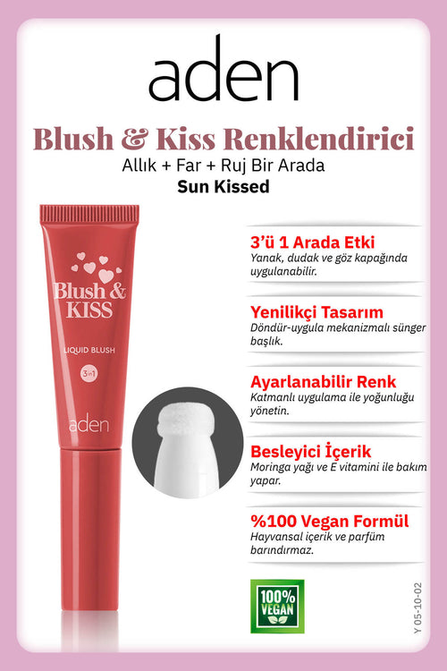 Blush & Kiss Likit Allık