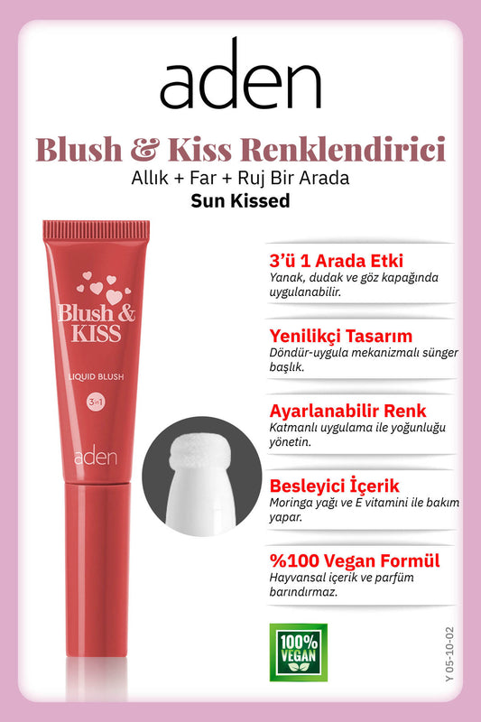 Blush & Kiss Likit Allık