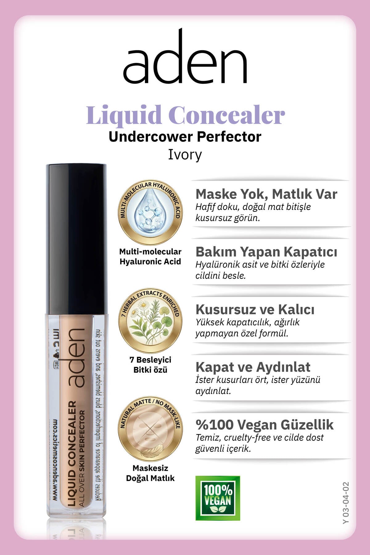 Under Cover Perfector Sıvı Kapatıcı