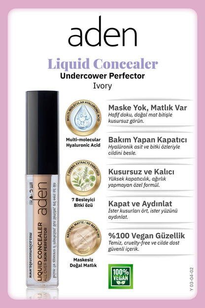 Under Cover Perfector Sıvı Kapatıcı