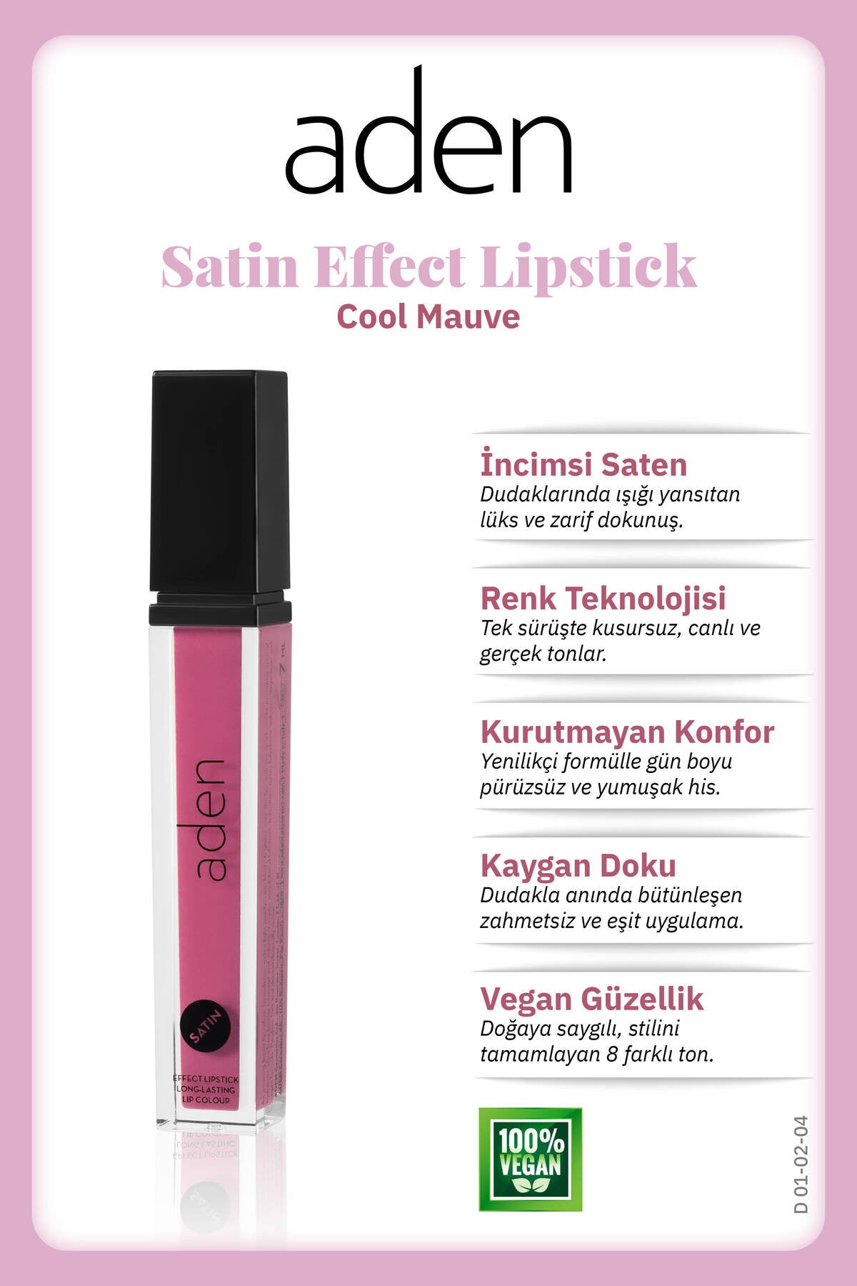 Saten Görünümlü Likit Ruj 7 ml