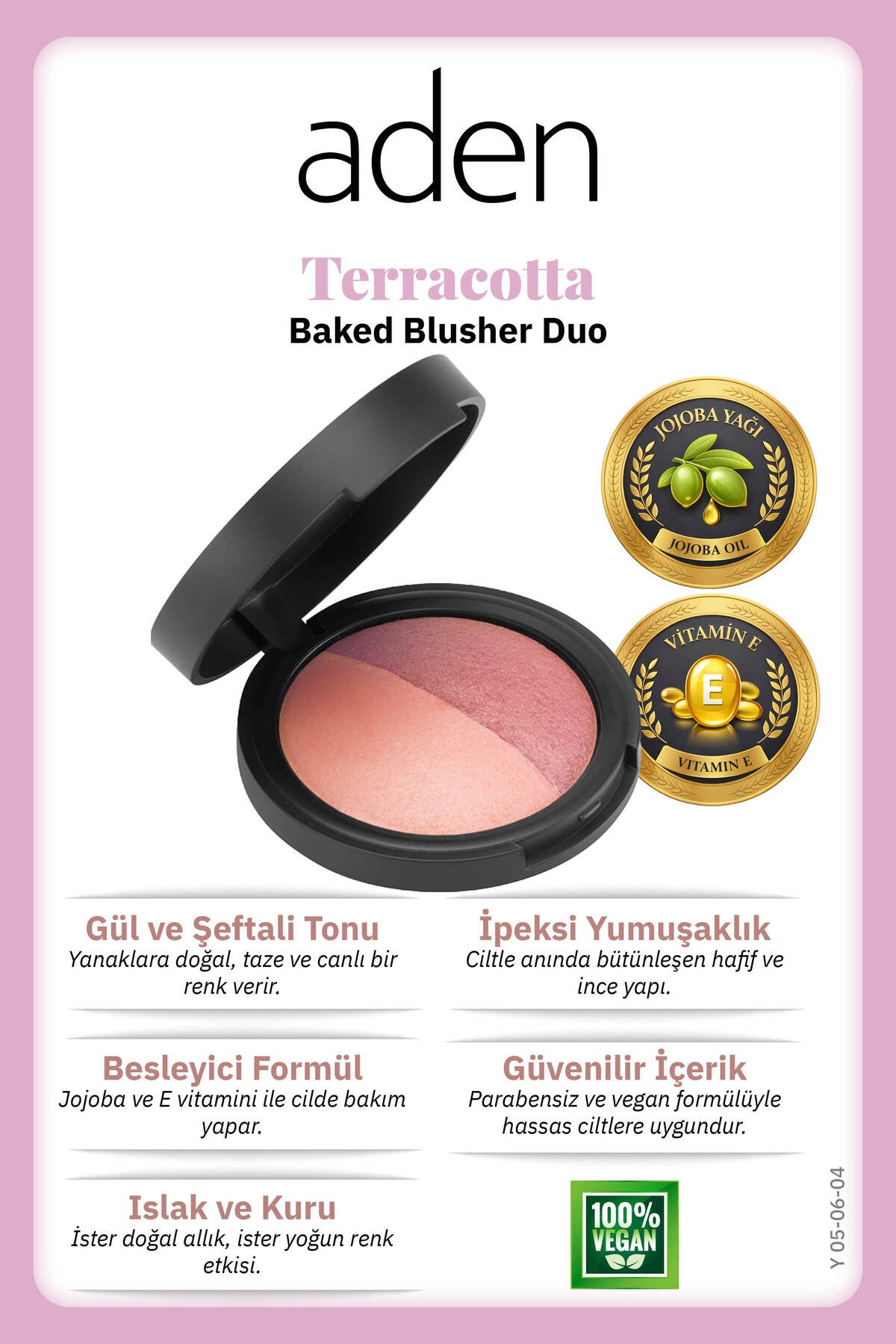 Terracotta Baked Blusher Duo - Terracotta Allık İkilisi