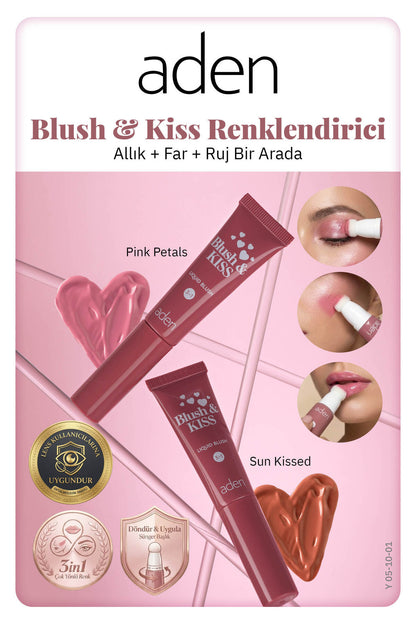 Blush & Kiss Likit Allık